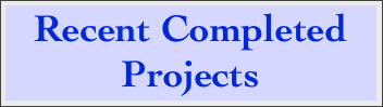 Recent Completed Projects
